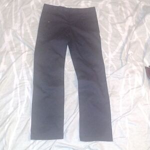 A+ uniform navy blue pants, size 9, waist 32, length 31 3/4, adjustable waistban